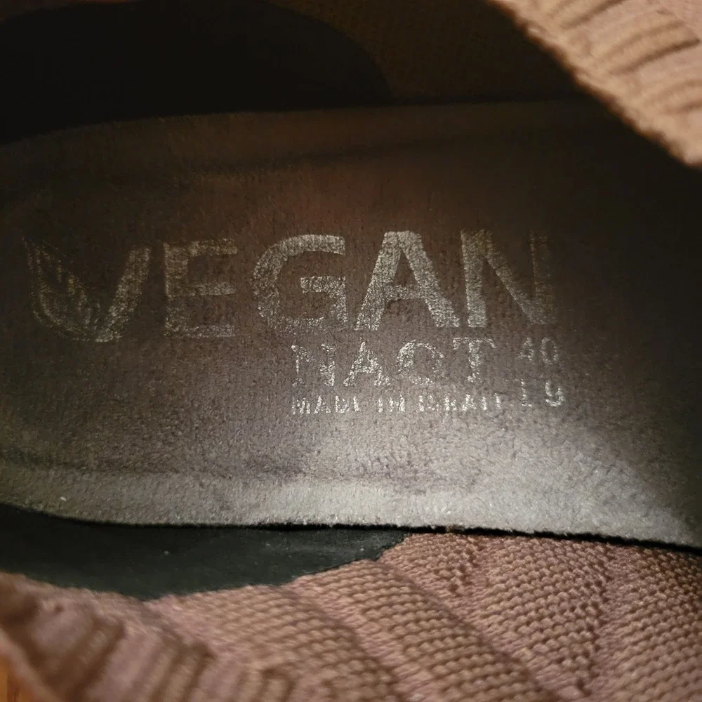 Naot 40 Sneakers‎ Knit Vegan Slip On Textured OKAHU Mauve 9 9.5 Comfort Flat